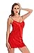 Produktbild Naughty Bitz Damen Nachthemd Gr. XXL (16-18 UK), Hot Red