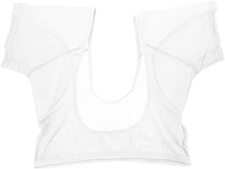 Outanaya Almofadas De Suor Nas Axilas Blusas Femininas De Manga Curta Camisa De Manga Curta Colete De Suor Camisas À Prova De Suor Para Mulheres Camisa De Suor Nas Axilas Almofadas De Suor