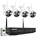Produktbild Sicherheitssystem Drahtlose Kamera, SMONET NVR 1080P 8-Kanal-Recorder 8 * 960P mit 2-zu-Festplatten-Kit Videoüberwachung Indoor/Outdoor-Unterstützung Bewegungserkennung per App-Fernzugriff
