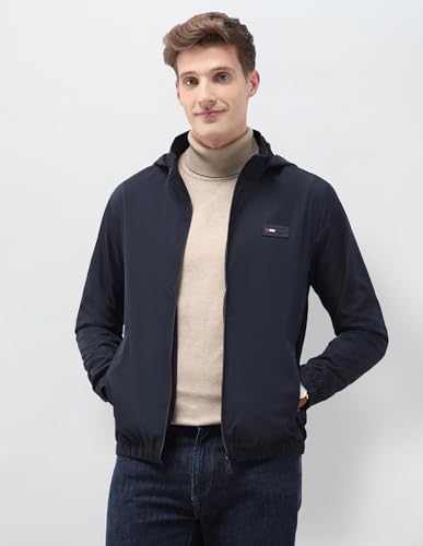 Image of U.S.Polo Association Men's Regular Fit Solid Packable Hood Jacket