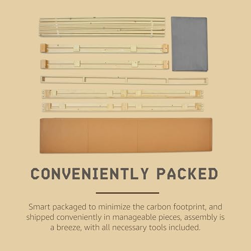 Image of Hercules 4 Inch Low Profile Mattress Foundation Platform, Full Size Bed