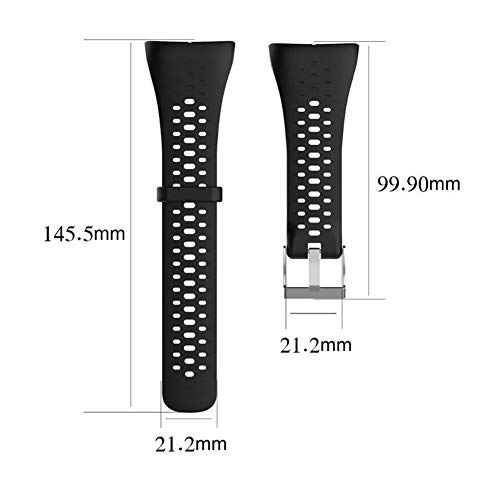 Cinturino di ricambio in silicone per Polar M400