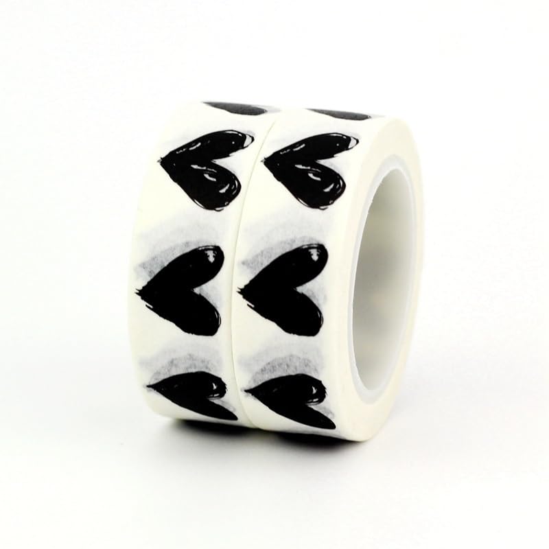 Heart Diamond Washi Tapes Paper DIY Masking Tape Adhesive Stickers Decor Stationery