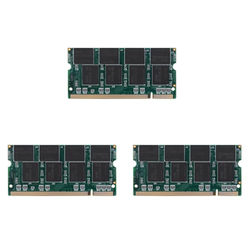 HuddyFee 3X 1GB DDR1���b�v�g�b�v������RAM SO-DIMM 200PIN DDR333 PC 2700 333z�A�m�[�g�u�b�NSodimm�������p
