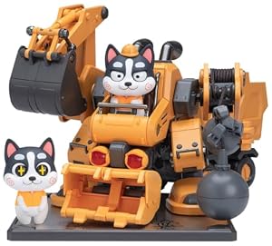猫狗特攻隊 哈二奇(HUSKY) プラモデル