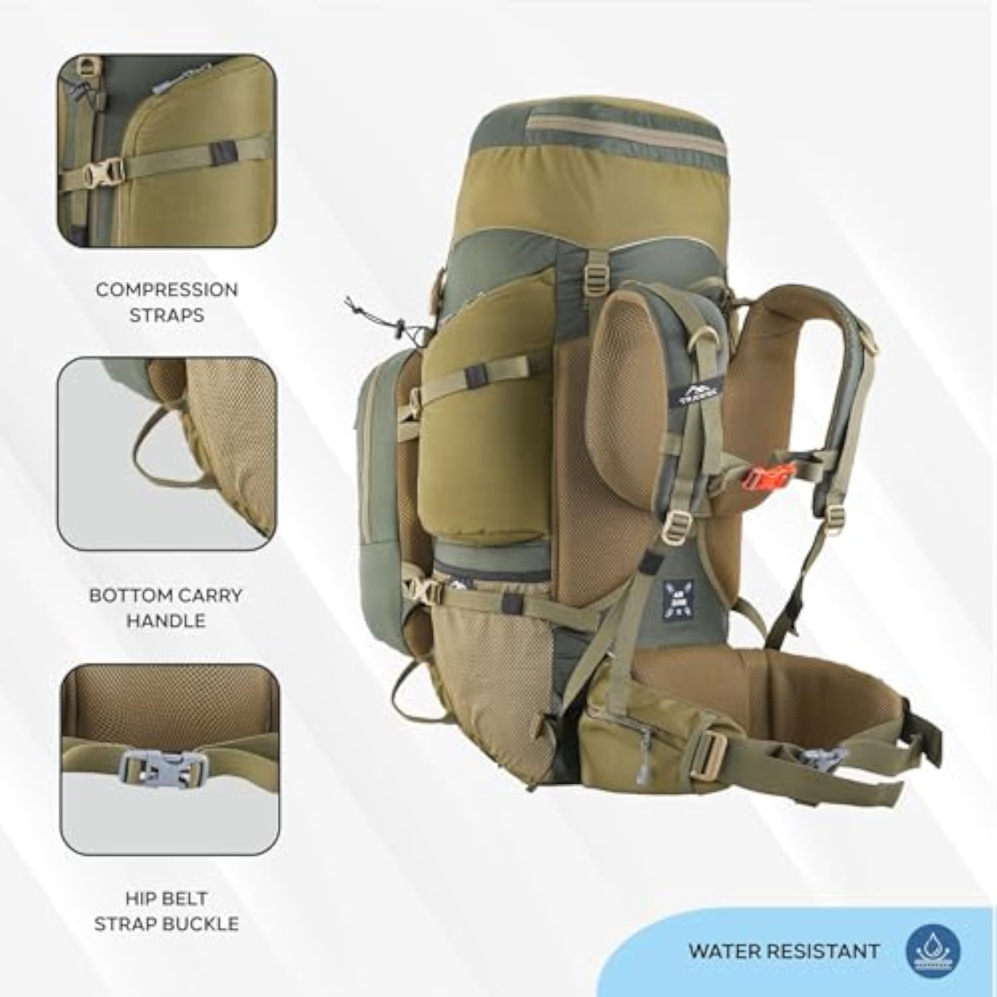 GLOBETROTTER 80 Liter Internal Frame Rucksack Bag