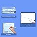 Removable Magnetic Matte Paper Film Screen Protector for Samsung Galaxy Tab S7/S8/S9/S9FE, Reusable Matte Surface PET Film for Writing & Drawing Like on Paper, Anti Glare+Matte Finish（11‘’）