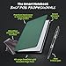 Rocketbook Pro Smart Reusable Notebook, Lined & Dotted Interchangeable Pages, For Work and Business Meetings, Letter Size 8.5x11, Green