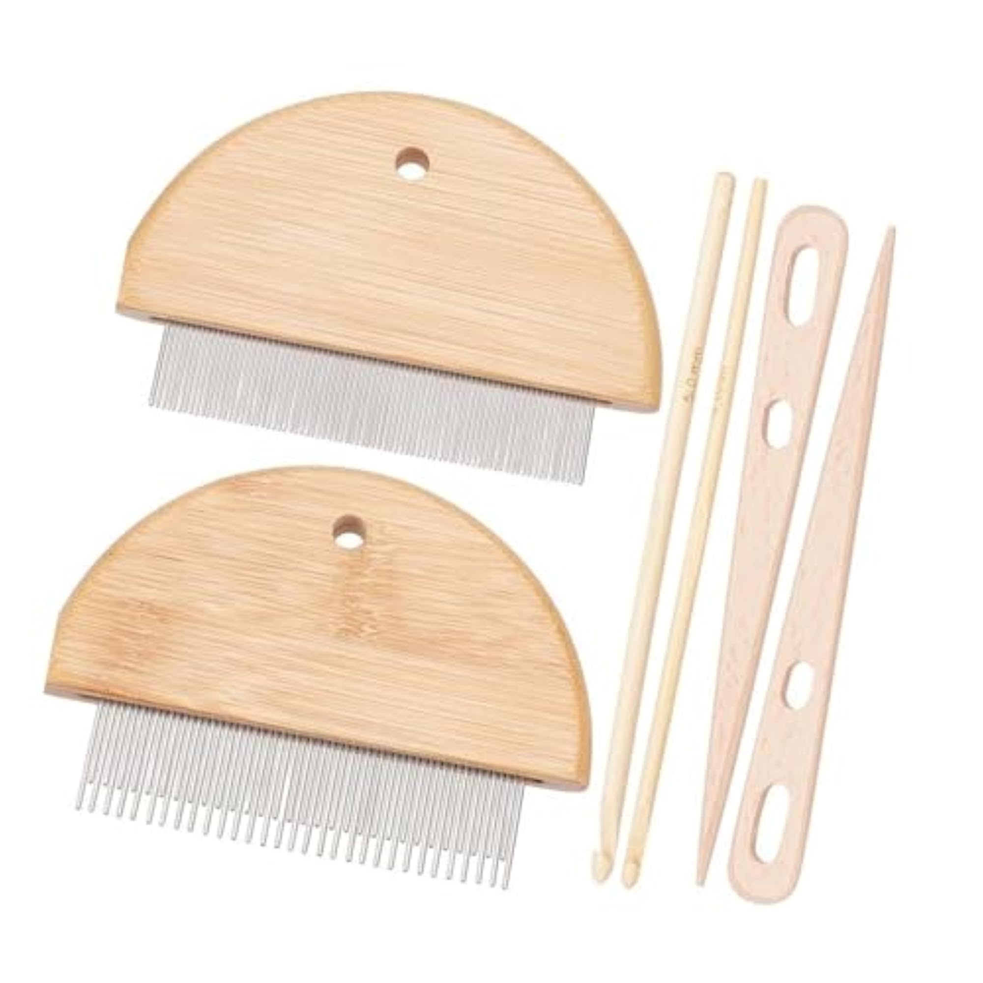 6Pcs Tapestry Weaving Comb Tools Set