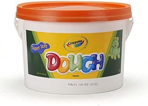 CRAYOLA LLC MODELING DOUGH 3LB BUCKET ORANGE (Set of 3)