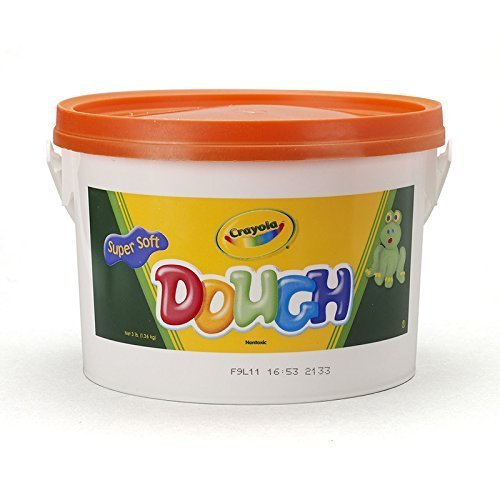 CRAYOLA LLC MODELING DOUGH 3LB BUCKET ORANGE (Set of 3)