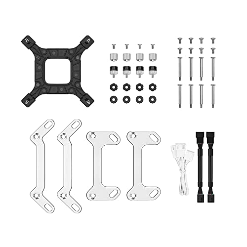 Image of Deepcool LS520 SE 240 mm ARGB Liquid CPU Cooler /AIO | Support Intel - LGA1700 /1200 /1151 /1150 /1155 and AMD - AM5 /AM4 - R-LS520-WHAMMM-G-1 (White)