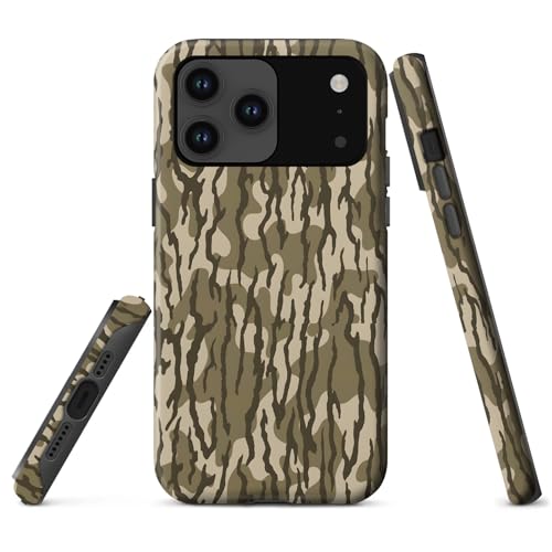 ZHUXUXITT for iPhone 17 Pro Case,Camo Camouflage Phone Case for Girl Women Boy Men,Hybrid 2-Layer Hard Shell Cases by ZHUXUXITT - Used condition - US$10.87