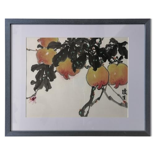 Peinture chinoise à l'encre pour un salon zen et élégant