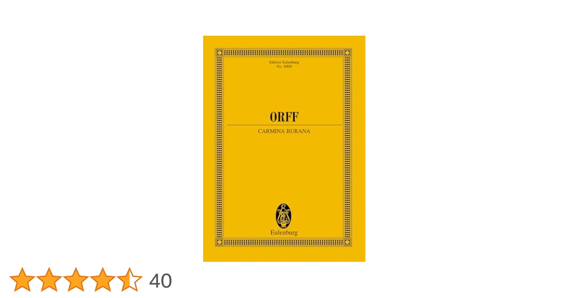 ORFF CARMINA BURANA 楽譜 Eulenburg版 ETP_208000.jpg?v=1724406822