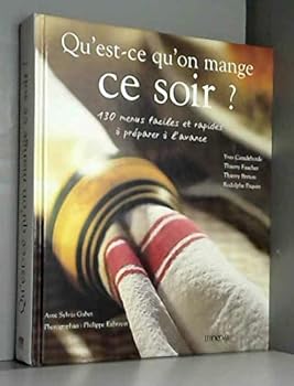 Hardcover Qu'est-ce qu'on mange ce soir ? : 100 menus préparés à l'avance [French] Book