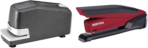 Miniatura 1 de Bostitch Impulse Drive - Engrapadora eléctrica (30 hojas) y grapadora Bostitch Office Executive 3 en 1 (20 hojas)