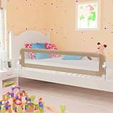 LoogCape Griglia di protezione per letto per bambini, 180 x 42 cm, pieghevole, regolabile in altezza, portatile, rete di sicurezza traspirante, per lettino familiare, lettino da viaggio