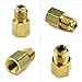 Brass R134a to R12 AC Adapter Fitting with 1/2