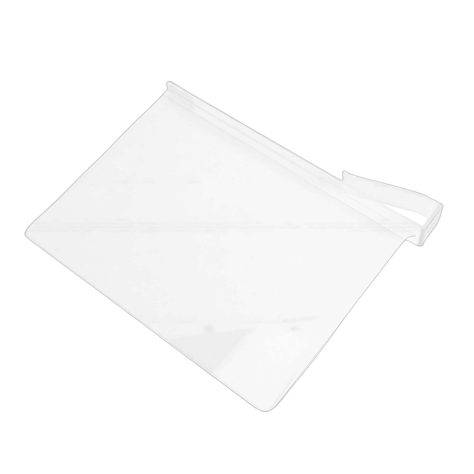 Wakects Separadores de Estantes de Acrílico Transparente, Organizador de Armario, Paquete de 6 para Estantes de Madera de 0,4 a 0,9 Pulgadas, Clips Reforzados, Separadores Transparentes para