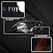 Autozensation Compatible with 1999-2000 Honda Civic EK EX LX Si L+R Pair Head Light Lamp Assembly, Black Headlights