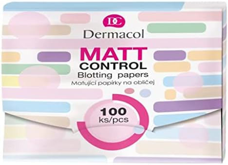 DermacolMatt Control Blotting Papers 100 pcs