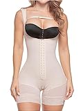 MARIAE FAJAS 9382 Colombian BBL Stage 2 Liposuction Compression Garments After Surgery Butt Lifter Shapewear for Women Colombianas para Lipo Levanta Pompis - Beige - Medium