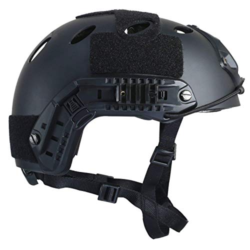 Hyout Fast Base Jump Helmet Pj Style Airsoft Tactical Adjustable Helmets U.s Military Tactical Helmet For Paintball Outdoor Sports Hunting Shooting #TOP4