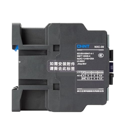 Contacteur CA NXC-65 anti-surchauffe triphasé rail DIN