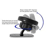 Magnetic phone mount, 360° Universal Magnetic Cell Phone Holder Stick On Dashboard Magnetic Car Mount Phone holder for Phone and Mini Tablets