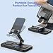 30W Magnetic Wireless Charger for Samsung Foldable Android Mag-Safe Charging Station for Galaxy Tab with Clock &7 Color Light, Watch Charger for S25 Ultra, for Samsung Watch8, Galaxy Buds3 Pro(Black