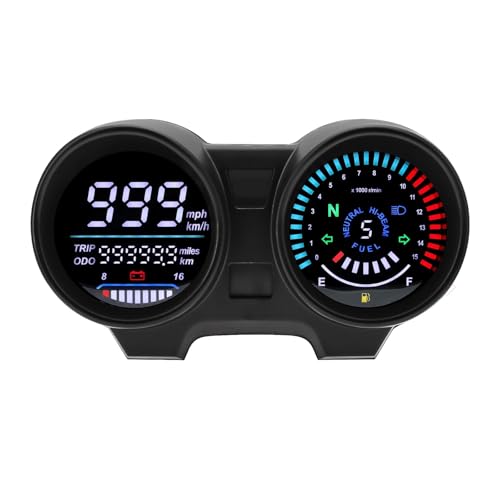 Tableau de bord numérique moto résout les pannes de jauge Titan CG150