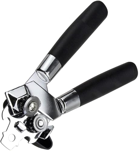 VYOM TRADING Can Opener Tin Cutter Heavy Duty Stainless Steel Multipurpose Opener for Bottles, Cans and Tins for Household, Outdoor Camping
