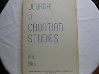 Journal of Croatian Studies VII-VIII 1966-67 B00I3KPDM4 Book Cover