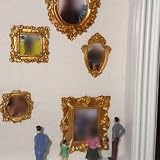 BildeeMait Caja de silueta de museo, kit de marco de sombra, 8 marcos, 10 figuras, exhibición de recuerdos apreciados