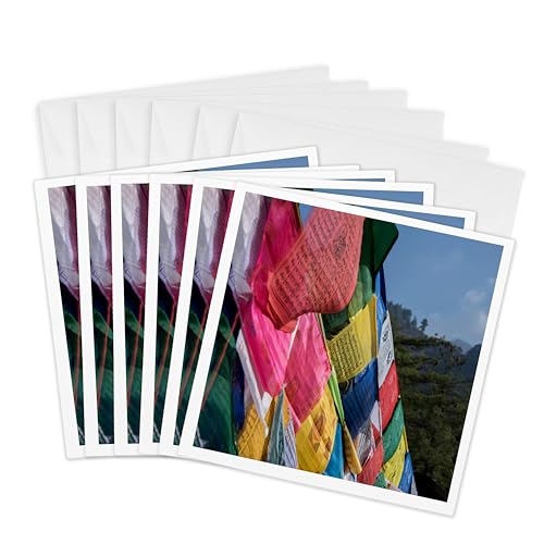 Drapeaux de prière colorés du Nid des Tigres pour harmonie intérieure