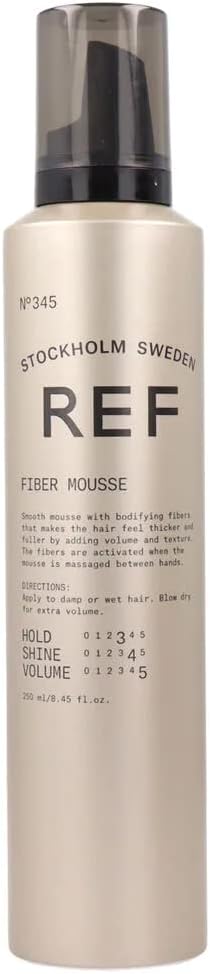 REF STOCKHOLM-Ref Fıber Mousse N°345 250 Ml Dolgunlaştırıcı Ve Hacimlendirici Lif Köpük