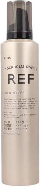 REF STOCKHOLM-Ref Fıber Mousse N°345 250 Ml Dolgunlaştırıcı Ve Hacimlendirici Lif Köpük