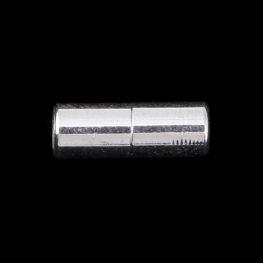 10 zestaw 925 srebro wysokiej próby śruba biżuteria klamra zapięcie tworzenie biżuterii znalezienie 10x4mm