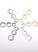 Gejoy 18 Pieces 20 g Moon Nose Ring Hoop Surgical Steel Septum Ring for Cartilage Helix Ear Piercing, 3 Sizes, 6 Colors