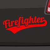 Firefighter Aufkleber 6 Größen 21 Farben Feuerwehr Rettung Helfer Ehrenamt Rauch