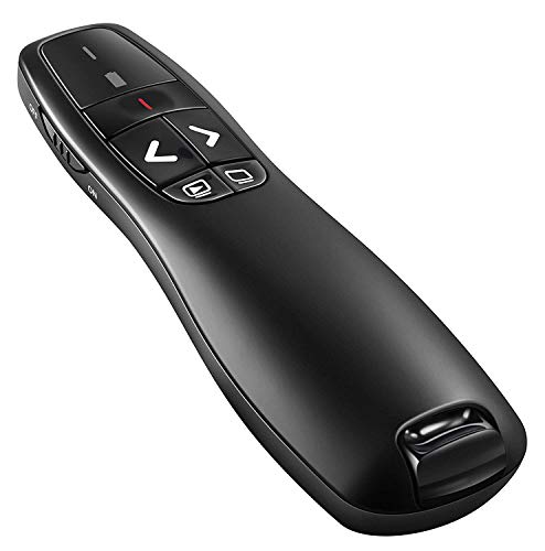 Image of Wireless Presenter Remote, 2.4GHz USB PowerPoint Clicker, Slide Changer for Presentation, PPT Controller