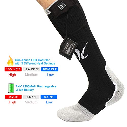 Rechargeable 7.4V 2200Mah Lithium Polymer Batteries For Heated Gloves Socks Jacket Cloths Pack Of 2 #TOP4