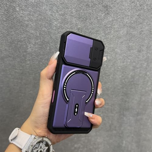 Étui violet iPhone 12 Pro Max finition premium avec aimant puissant