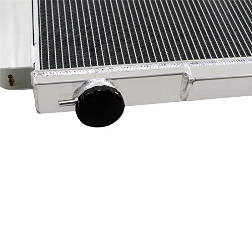 CoolingSky 62MM 4 Row Core Aluminum Radiator for 1987-2006 Jeep Wrangler YJ TJ 2.4 2.5 4.0 4.2 - Direct Parts - Thumbnail 6