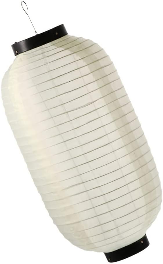 SOIMISS Japanese Style Lanterns 45x25cm Waterproof Silk Outdoor Hanging Decor for Party Home Restaurant