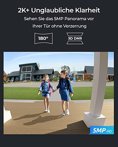 Reolink 5MP Video Doorbell WiFi with Chime (Refurbished) - View 4