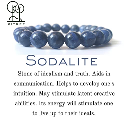 Image of HEALING AND SEMI-PRECIOUS CRYSTAL STONE BRACELET 8 MM ROUND FOR FENSHUI