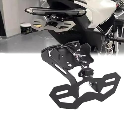 �I�[�g�o�C�v���[�g�}�E���g �i���o�[�v���[�g�z���_�[ �ɓK������CFMOTO 675SR-S 2024 2025 �o�C�N�p���A�V���[�g�e�[��