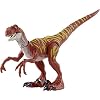 Jurassic World Toys Velociraptor - Jumping Savage Strike Dinosaur Action Figure, Smaller Size, Attack Move Iconic to Species, Movable Arms & Legs, Great Gift for Ages 4 Years Old & Up